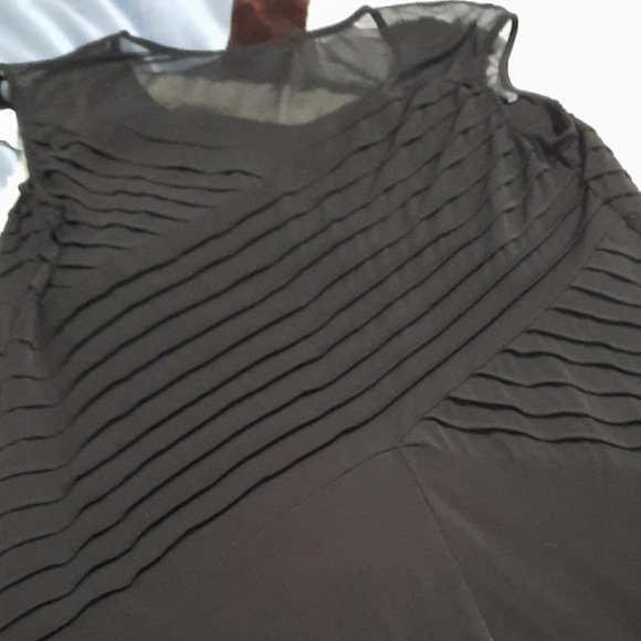 Cardalite Women's Black Sleeveless V-Neck Maxi Gown - Picture 9 of 9